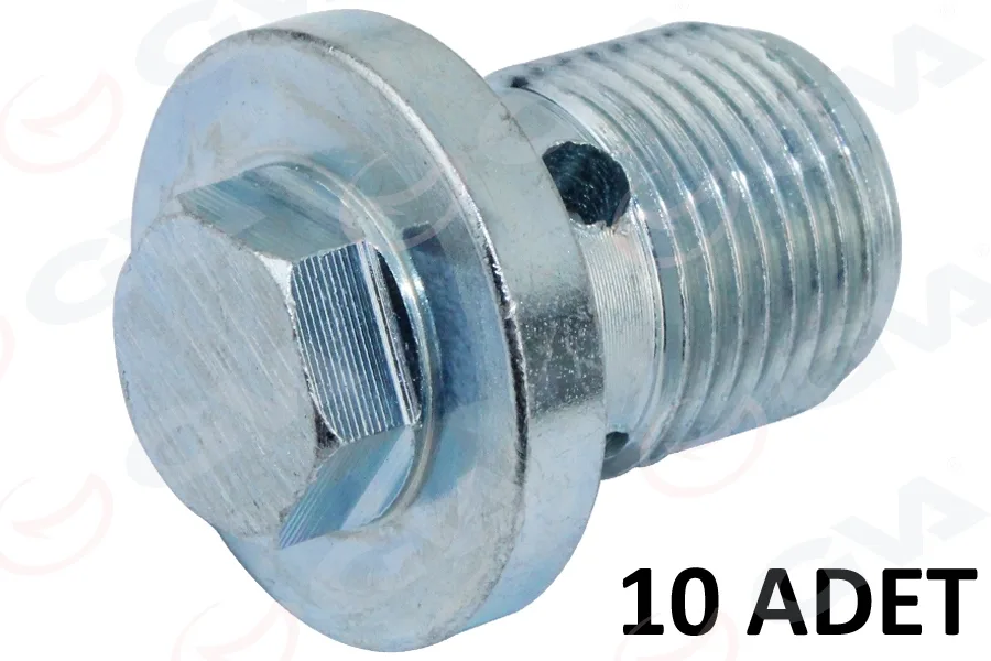 Motor Yağ Karter Tapası ASTRA H - J - COMBO D - Insignia A - Vectra C - Zafira 1.6-1.9-2.0 CDTI Egea - DOBLO - 500X-500L 1.6 MTJ (10 Adet)