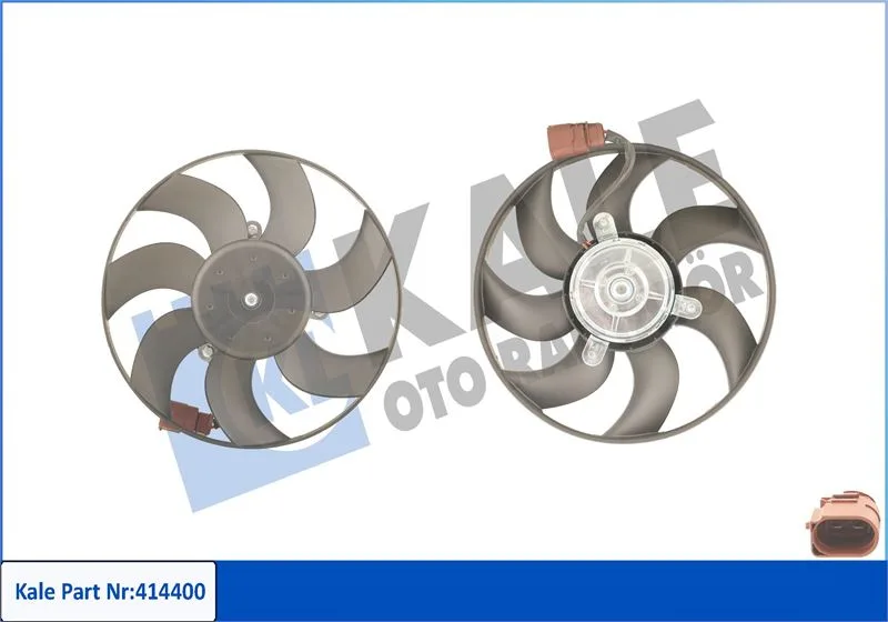 Fan Motoru Sağ Golf 5-6-Passat - Jetta - CADDY 3-A3-Octavia - Superb - Leon 1.4-1.6-1.9-2.0 150WX292.9MM