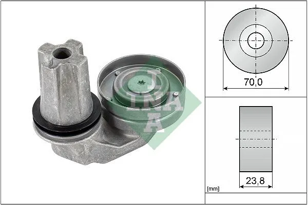 Kayıs Gergi Rulmani Land Rover 276DT 306DT Discovery 3 - 4 L319 Range Rover Sport 1 L320 Kutuklu