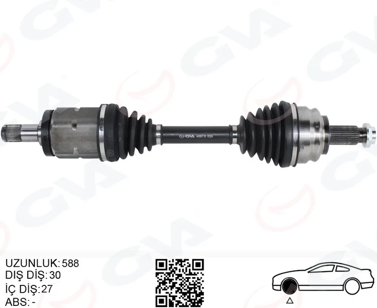 Aks Mili On Sol BMW X5 E53 2000-2006