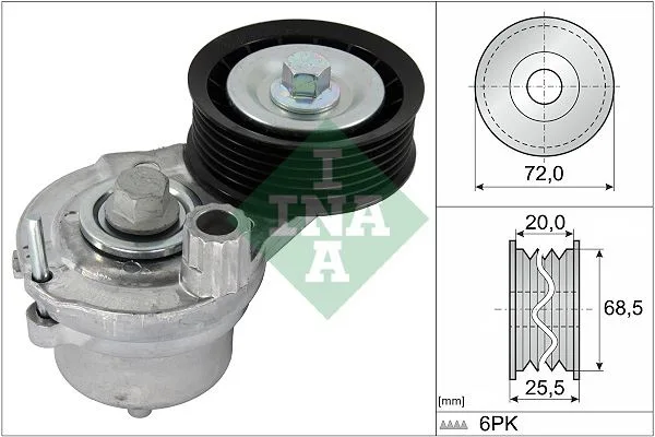 Alternator Gergi Rulmanı Komple Kütüklü A2.2 DM Captiva Antara