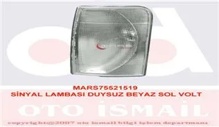 Sinyal Lambasi Duysuz Beyaz Sol Volt