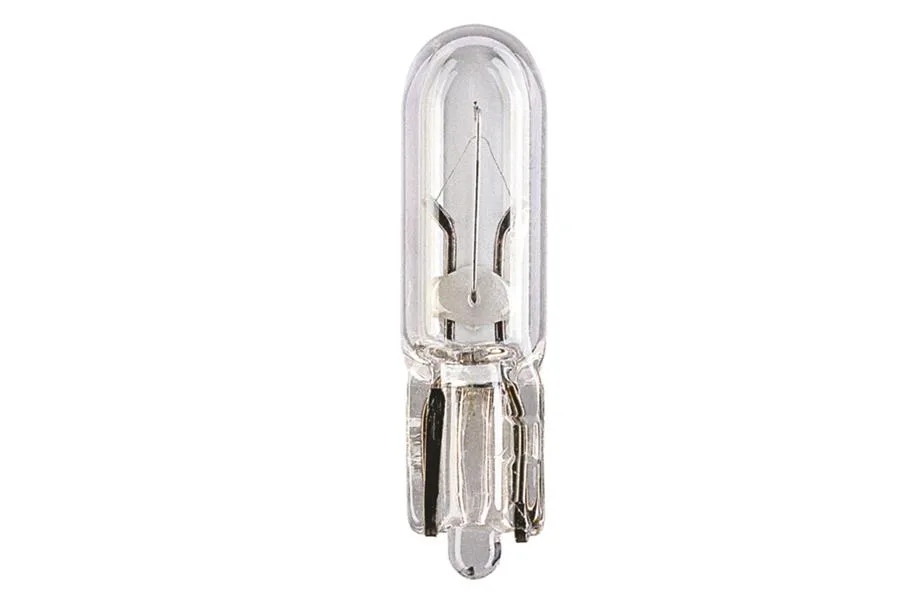 Ampul 12V T5 1.2 W2X4.6D T5 Küçük Dipsiz 2721 (10 Adet)