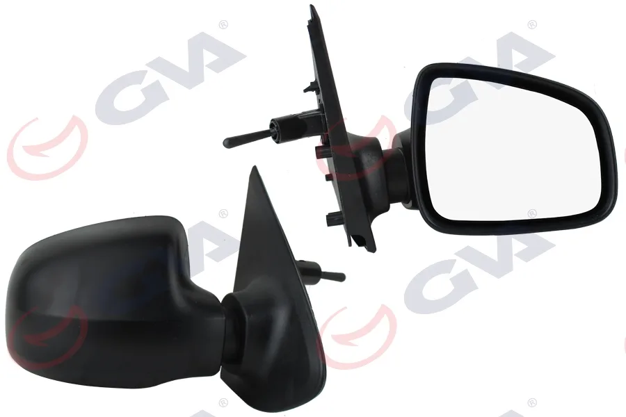 Diş Dikiz Aynası Sağ Sandero Stepway 2012 Mekanik Siyah Kapak Konveks VM-6804R