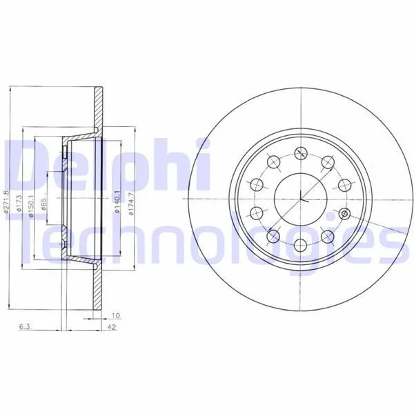 Fren Diski Çiftli Paket - Boyalı. Deliksiz Arka Audi / Seat / Skoda / VW; A1. A3. Q2. TT / Alt Ea. Ateca. Leon / Octavia. Superb. Yeti / Beetle. CADDY. EOS. Golf. Golf Bluemotıon. Golf Sportsva