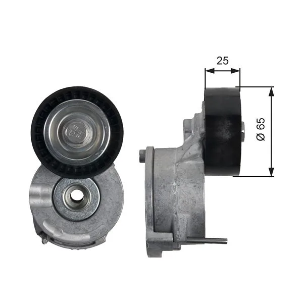 Alternatör Gergi Rulmani Kütüklü Zafira - VIVARO C - P3008-P308-P5008-P508-P407-EXPERT - C4-C5-C8-DS4- DS5-JUMPY - P508-P407 2.0 HDI 165-2.0 HDI 2006 Mondeo 4 2007-2014 Kuga 1 2007-2014 S - Max 2007-2014 2.0 Tdci