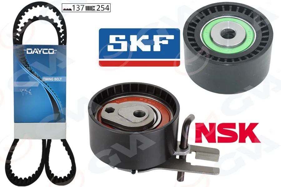 Eksantrik Gergi Kiti P206-P207-P307-P308-P407-P3008-EXPERT - PARTNER - BERLINGO - Jumpy - C2-C3-C4-C5- Xsara - Focus 2 - Fiesta 5 - 6 Volvo S40-C30-V50-FIAT SCUDO EURO4 1.6 HDI - Tdci