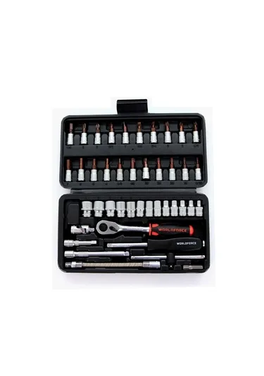 Lokma Takimi 46 Parça S - Ultra 1/4 Garaj Ekipmanları Hırdavat