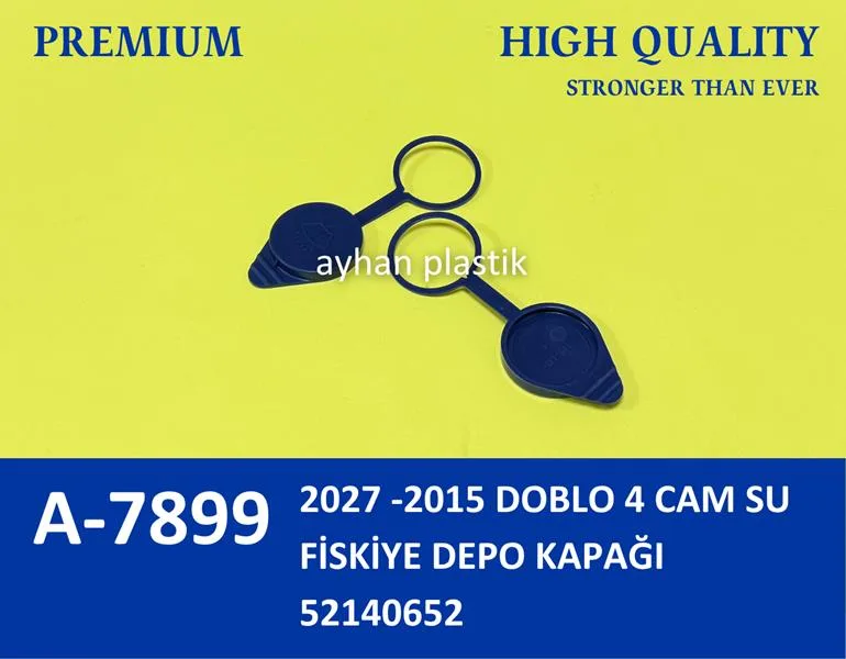 Su Fiskiye Depo Kapağı Fiat DOBLO 4 2015 Opel COMBO D 2012 (10 Adet)