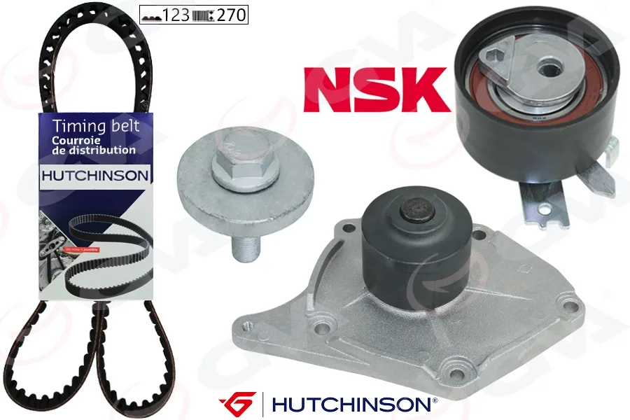 Su Pompalı Triger Seti 123 Dis 27MM Clio 2 2001-2006 Megane 2 2004 Kango 2001 Micra 3 2004 Duster 2010 1.5 DCI K9K Euro 3 Euro 4