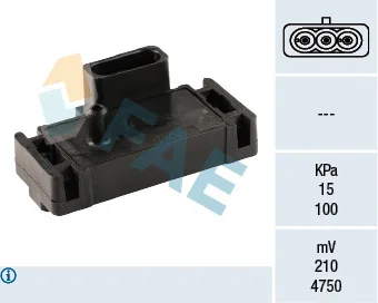 Map Basınç Sensörü Opel ASTRA G - H - Corsa B - C - D - Vectra A - B - Zafira - Meriva - Omega 1.4-1.6 Xel 16V 1.2 N Z - SZ-1.8 SV 8V Clio 2-Megane 1 1.4-2.0-ACCENT