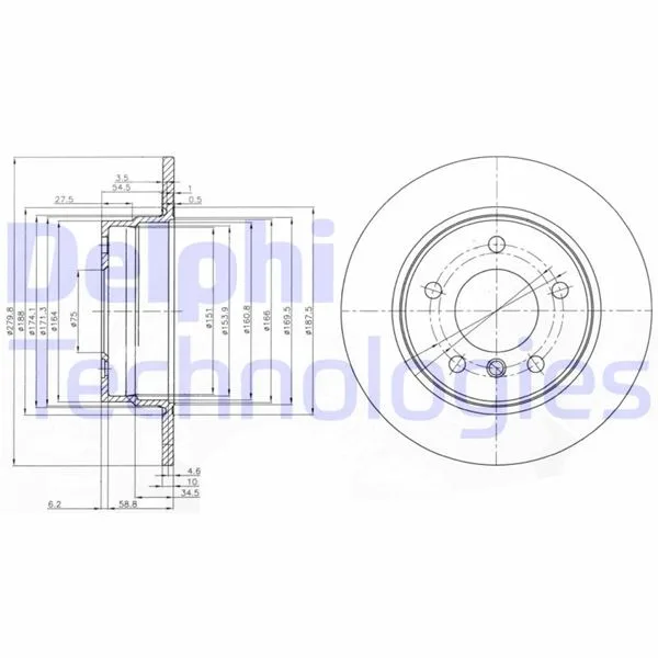 Fren Diski Arka BMW E81 E87