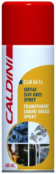 Şeffaf Sıvı Gres Spreyi 400 ML. (24 Adet)