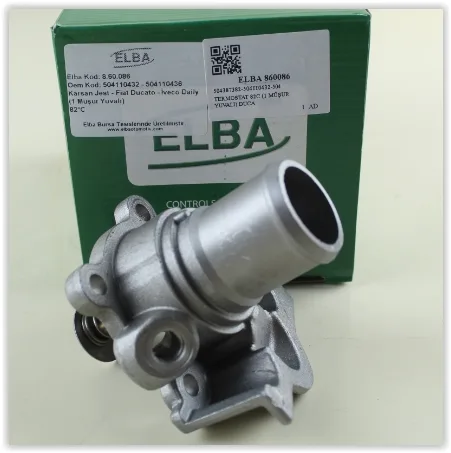 Termostat 82 C Fiat DUCATO 2006-2014 DUCATO 2015 Iveco DAILY 4 2006-2011 DAILY 5 2011-2014 DAILY 6 2014-2021 2.3D Mjet 2.3 JTD F1A