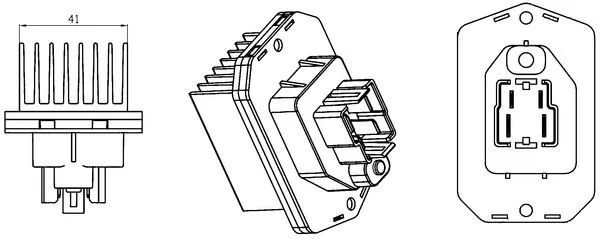 Klima Fan Regulatoru Land Rover Discovery 3 - 4 L319 Range Rover Sport L320