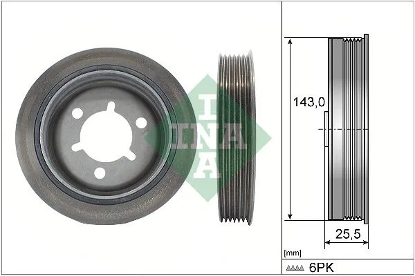 Krank Kasnağı Peugeot P206-P207-P301-P307-PARTNER - Bipper Citroen BERLINGO - NEMO - C2-C3-C4-XSARA 1.4 1.6 1 16V 2008