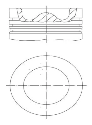Motor Piston Segman 0.50-83.50MM Opel Antara 2.0 CDTI 2006-2011 Chevrolet NUBIRA 2.0 D 2005-2011 Lacetti 2.0D 2007 Epica 2.0D 2004-2011 CRUZE 2.0CDI 2009 Captiva 2.0D 2007