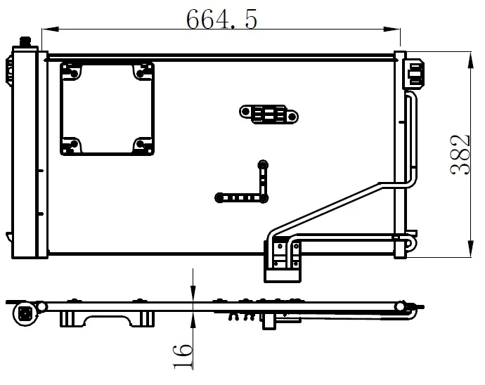 Klima Radyatoru Mercedes W203 CL203 S203 C209 A209