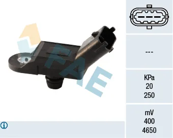 Map Sensörü Fiat DOBLO 2005 500 2007 Punto 2009 Bravo 2 2007-2014 Brava 2000 Alfa Romeo Giulietta 2010 Mito 2009 147 2001 156 2001 Lancia Ypsilon 2003-2011 Delta 3 2007-2014 1.3JTD 1.4 tb 1.9JTD