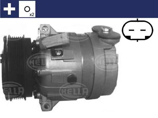Klima Kompresörü Vectra B 1.6İ-1.6 16V-2.0İ-2.0 Dti 16V 1995-2003 119MM