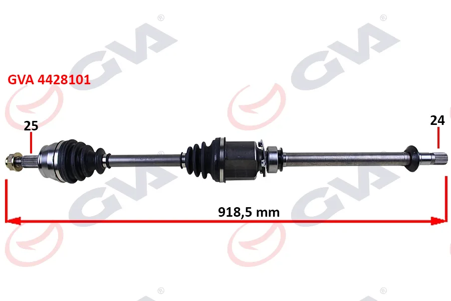 Komple Aks Sağ Milli Aks Lale Li Grande Punto 1.3 MTJ 2005 75HP 918MM
