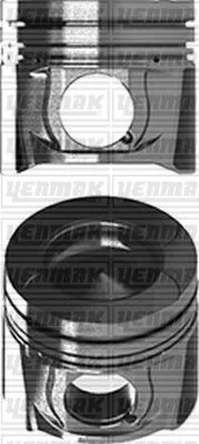 Motor Piston Segman STD 85.01 MASTER 3 2010 MOVANO B 2010 2.3 DCİ CDTI Euro 5 (4 Adet)