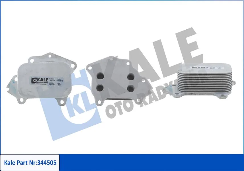 Yağ Soğutucu Petek Ford - Peugeot - Citroen Focus - Fiesta-206 208 301 308 307 2008 3008 PARTNER C3 C4 Ber Lıngo 2002 1.4-1.6 Tdci
