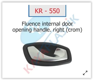 Kapı İç Açma Kolu Sağ Megane 3 Hatchback Krom