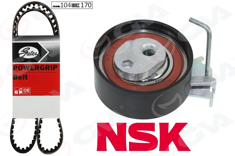 Eksantrik Gergi Kiti 104X170 206-207-306-307-Bipper - PARTNER - BERLINGO - C2-NEMO - FIORINO 1.4 K015575XS