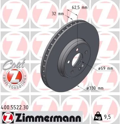 Fren Diski On Mercedes W205 S205 C205 A205 W213 S213 C238 A238 X253 C253 (2 Adet)