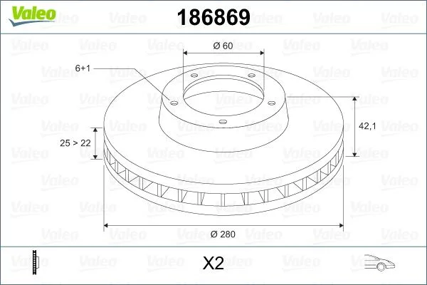 Ön Fren Aynası ASTRA H 1.4-1.6 2004 Meriva 1.6 2003 COMBO 1.3 CDTİ 4.05> 280X25X4DLXHAVALI 569067-95526653-95526654-93197712