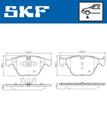 Fren Balatası On BMW E90 E91 E92 E93 E84