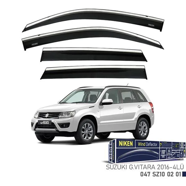 Kromlu Cam Rüzgarlığı Suzuki G.Vitara 2016 4LÜ