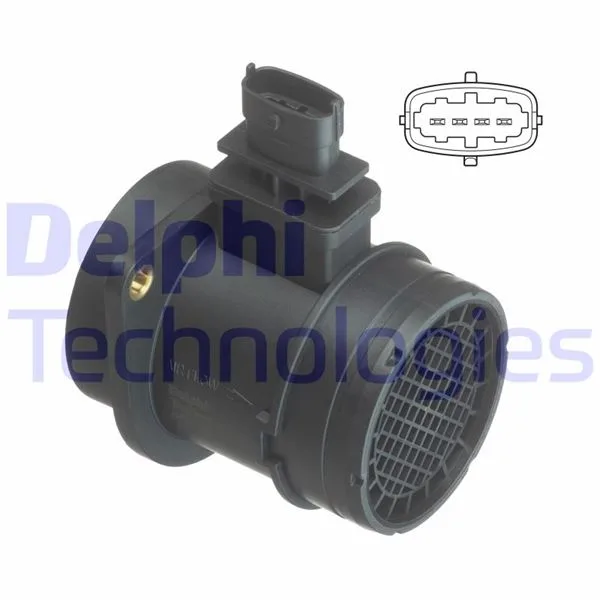 Hava Kütle Ölçer Debimetre DOBLO 1.3JTD - Bravo 1.9D MTJ - Stilo 1.9 MTJ - Ford KA 1.3 Tdci