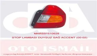 Stop Duysuz Sağ ACCENT 2001-2000-2008-2002