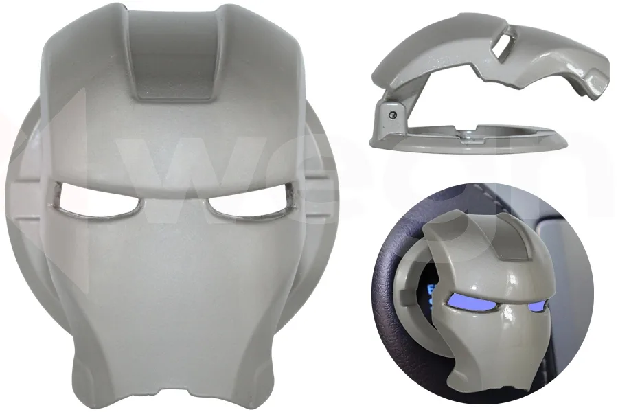 Iron Man Start Stop Koruyucu Kapak Gri