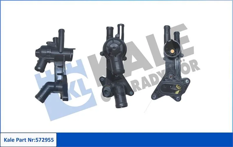 Komple Termostat - Plastik Gövdeli 87 C Seat Cordoba - Ibiza 3 - 4 - Toledo 4 - Skoda Fabia 1 - Fabia 2 Rapid - Roomster - VW Polo - FOX