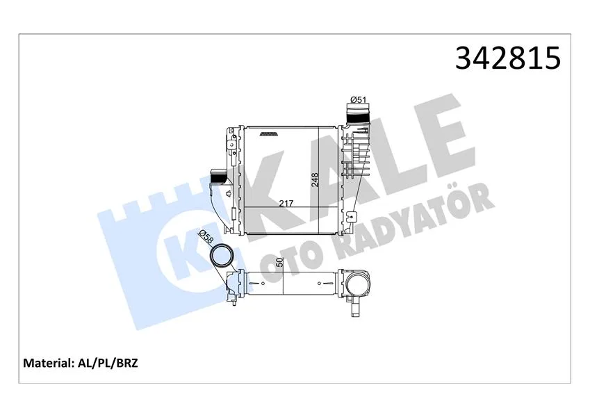 Turbo Radyatörü Intercool ASTRA L 2021 Corsa F 2020 COMBO E - VIVARO C - Grandland - Zafira Life 2019 P208 2019 P308 2014 P508 2019 P3008-P5008 2017 Rifter - PARTNER - Jumpy 3 - BERLINGO 2017 C4 1.2-1.5-1.6-2.0