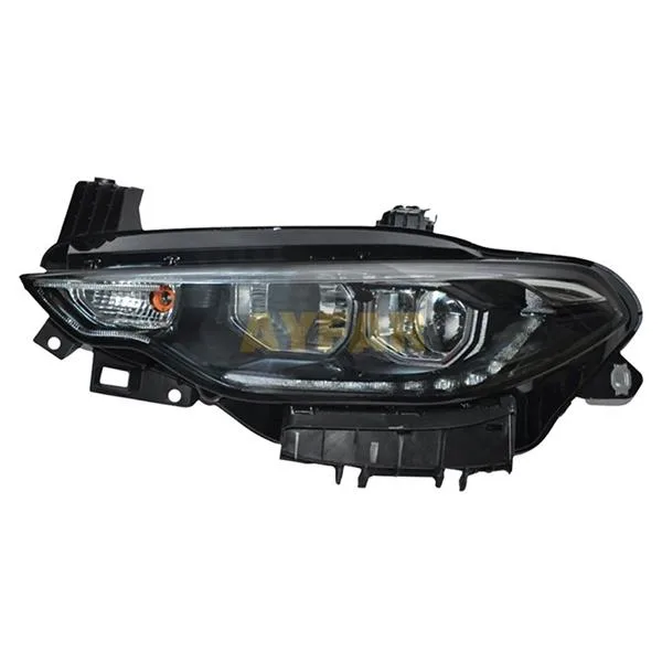 Far Komple Sağ Fiat Egea 2016-2020 Motorlu Krom Çıtalı - LED DRL Park