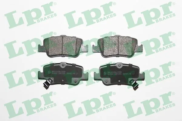 Arka Fren Balata Toyota Auris. COROLLA 1.33L 1.6L 1NR - FE 1ZR - Fae NRE180 ZRE181 ZRE185 2012 1.4L 1ND - FTV D-4D NDE150 NDE180 2007