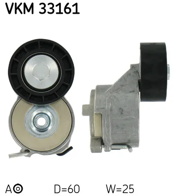 Alternatör Gergi Rulmani Kütüklü P206-Bipper - EXPERT - PARTNER - BERLINGO - C5-JUMPY - NEMO 1.4HDI-1.6HDI