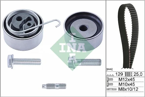 Triger Seti 129X250 ASTRA G 2003-2005 ASTRA H 2004 - 1.7 CDTI Z17DTL - Z17DTH - Y17DT