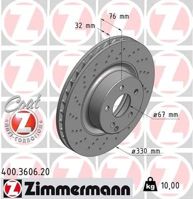 Fren Diski On Mercedes S - CLASS W220 1998-2005 (2 Adet)