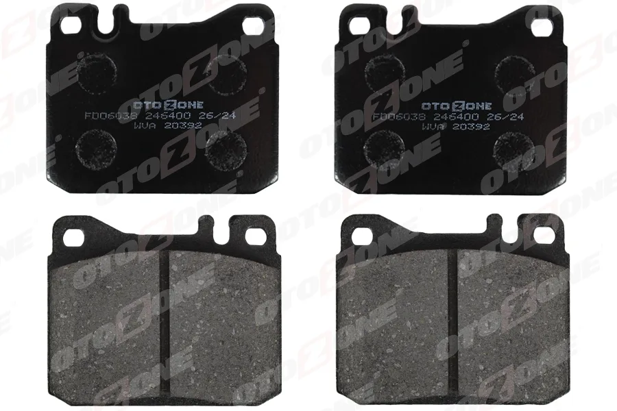 Fren Balatası On Mercedes W123 S123 W116 R107