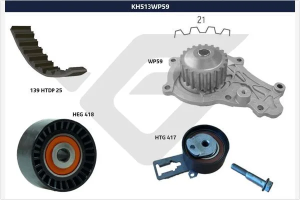 Eksantrik Gergi Kiti Devirdaim P206-P207-P307-P2008-C1-C2-C3 1 2 2 C3 Pluriel Xsara 2 1.4 HDI D V4TD Fiesta 1.4 Tdci 1609417380-2S6Q8591BA
