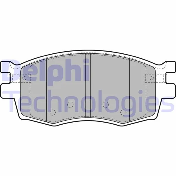 Ön Fren Balata Hyundai ACCENT Era 1.4L 1.6L Benzinli 2006-2010 1.5L CRDİ Dizel 2006 / İ20 1.4L D4FC CRDİ Dizel 2008 / KIA RIO 1.4L 1.6L Benzinli 2005 1.5L CRDİ 2006