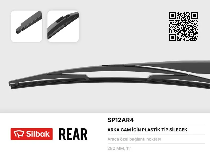 Silecek Süpürgesi Arka Plastik Tip 300MM Citroen C2 2009-2003 . C3 B618 2007-2016 . C3 Picasso 2002-2009 . C4 2011-2009 . C5 Station wagon Break de. Re 2006-2001-2004-2008 . DS3 2011-2009 Dacia Lodgy 2003-2012 . Sandero 2 01