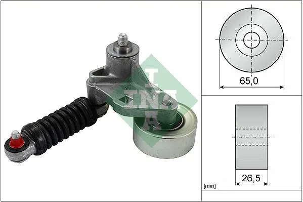 Alternatör Gergi Rulmani Kütüklü P206 1.4İ-1.6İ-16 16V 1998 - Xsara 1.4İ-1.6-1.6 16V 1997-2005