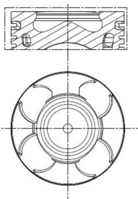 Motor Piston Segman 0.40 69.60 MM DOBLO - FIORINO - Linea - Grande Punto - ASTRA 1.3D Mjet 1.3 CDTI Eu Ro 5