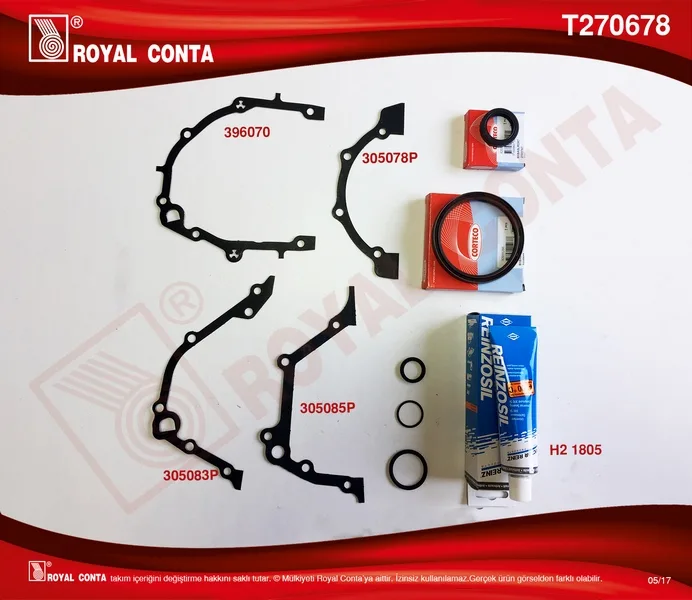 Alt Takım Conta Palio 1.2 8V Yeni Model 1960 SONRASI65 HP